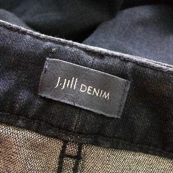 J. Jill High Rise Denim Leggings - Picture 2 of 9